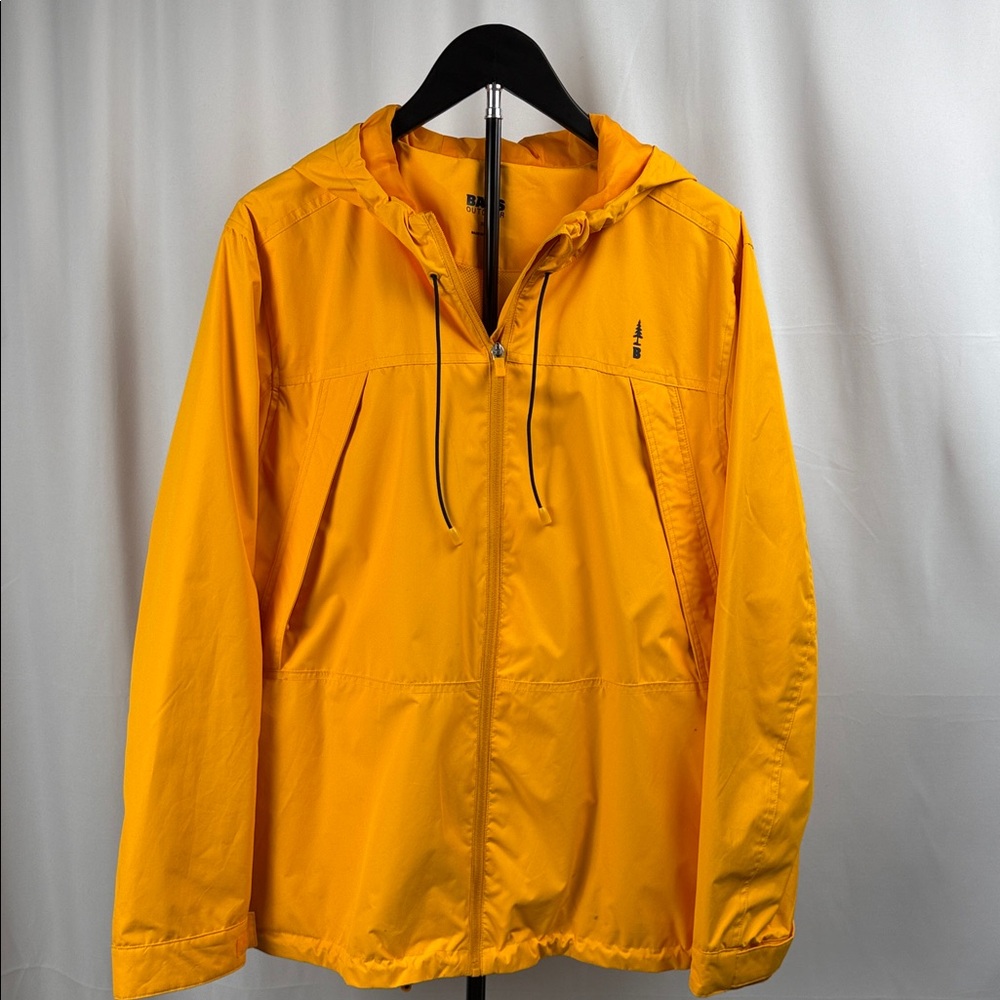 Bass Bright Yellow Windbreaker Jacket